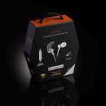 Roland FRZIWHITE Hybrid Sport Headphones with 3-Button Remote and Microphone - Hollywood DJ