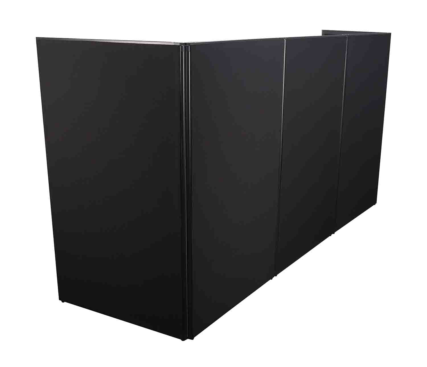 JMAZ JZ5006 Event Booth Facade 5 Panel - Black - Hollywood DJ