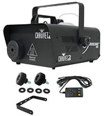 Chauvet DJ H1600 Hurricane 1600 DMX Fog Machine+Remote+Transmitter Motion Sensor - Hollywood DJ