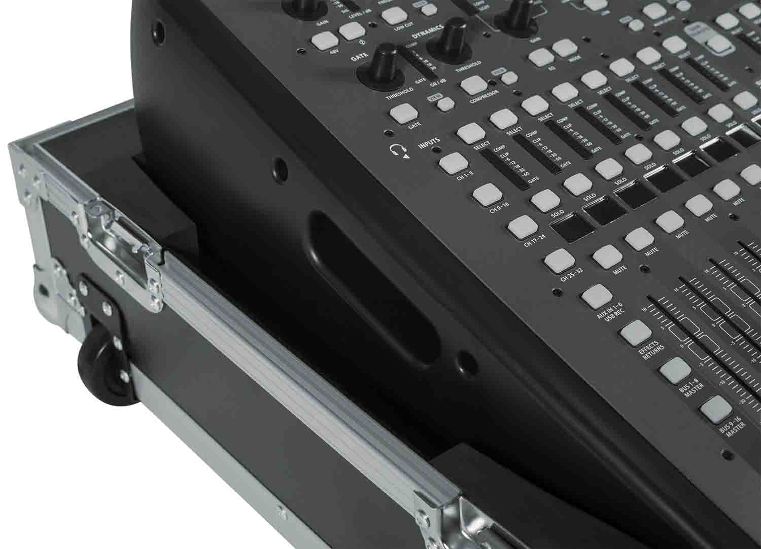Gator Cases G-TOUR X32CMPCTW Road Case for Behringer X-32 Compact DJ Mixer - Hollywood DJ