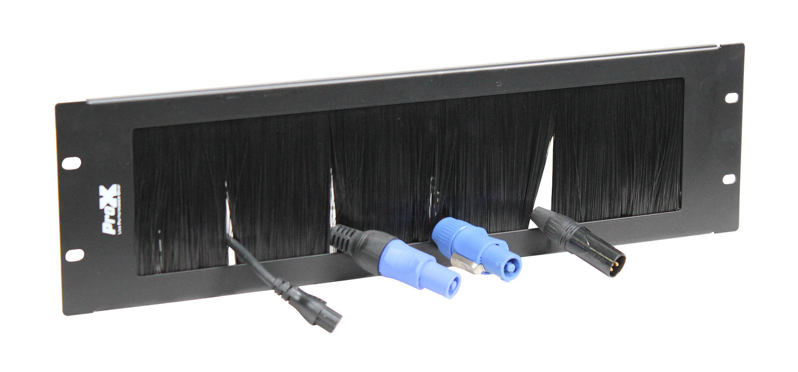 ProX T-P3BR, 3U Rack Panel Brush Cable Management Slot Strips by ProX Cases