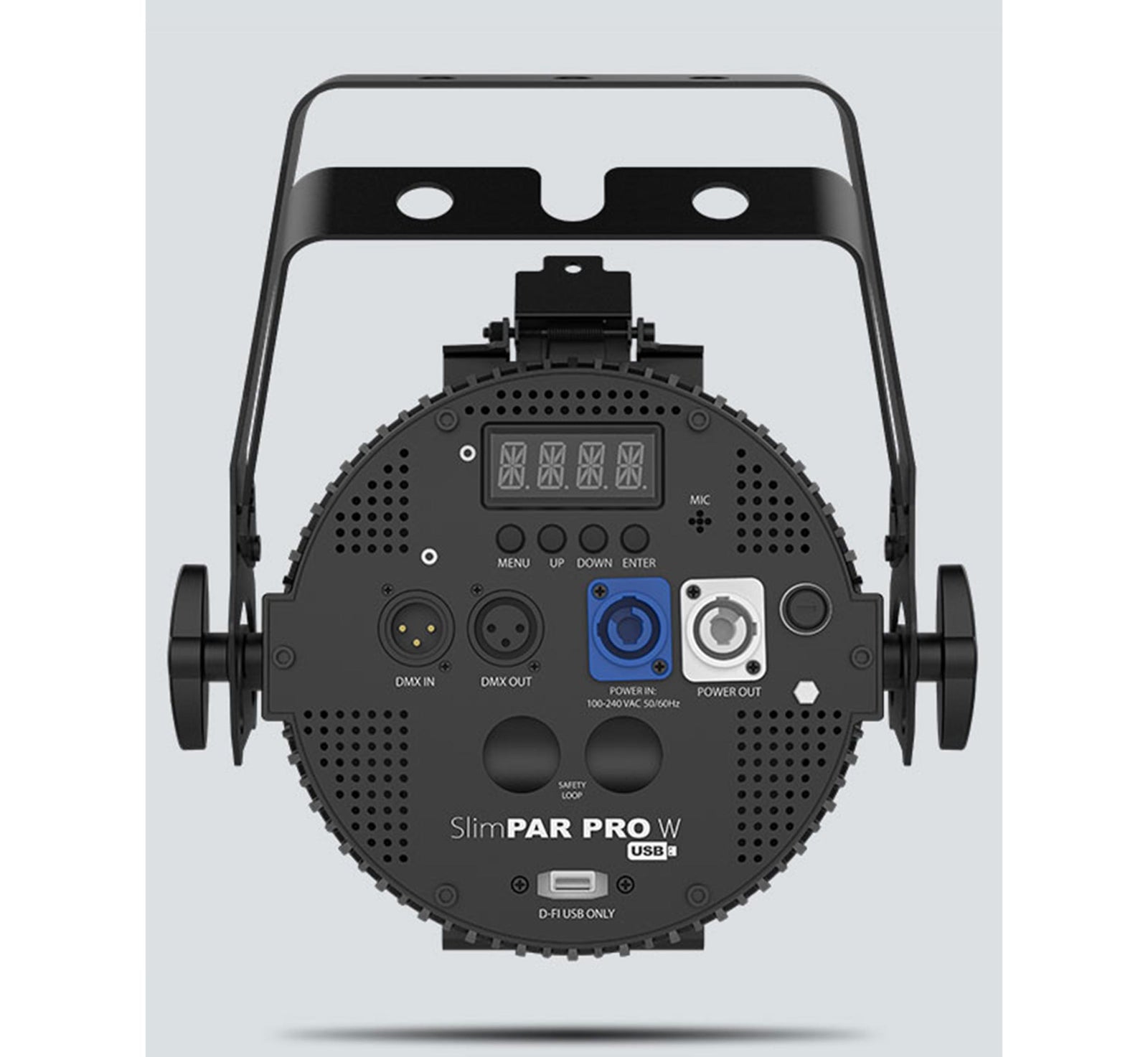 Chauvet DJ SLIMPARPROWUSB Variable Black LED Par Wash Light by Chauvet DJ