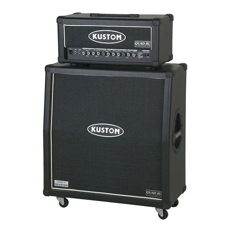 Kustom QUAD JR. 100W Half Stack Guitar Amplifier - Hollywood DJ