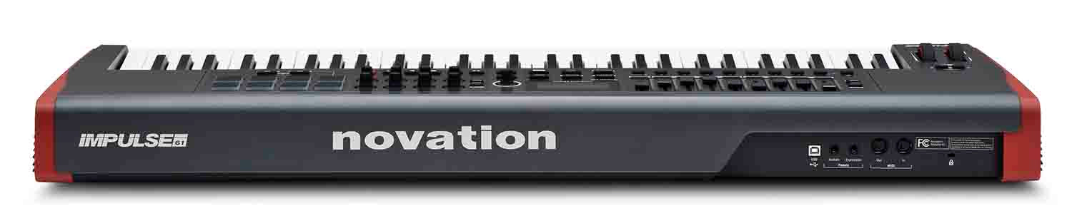 Novation IMPULSE-61, 61-key Keyboard Controller - Hollywood DJ