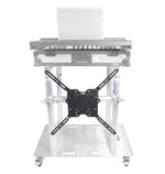 ProX XT-MMDJTV01, Modular Mobile Media DJ Station Booth for ProX XT-GRU Rapid Grid Modular System - Hollywood DJ