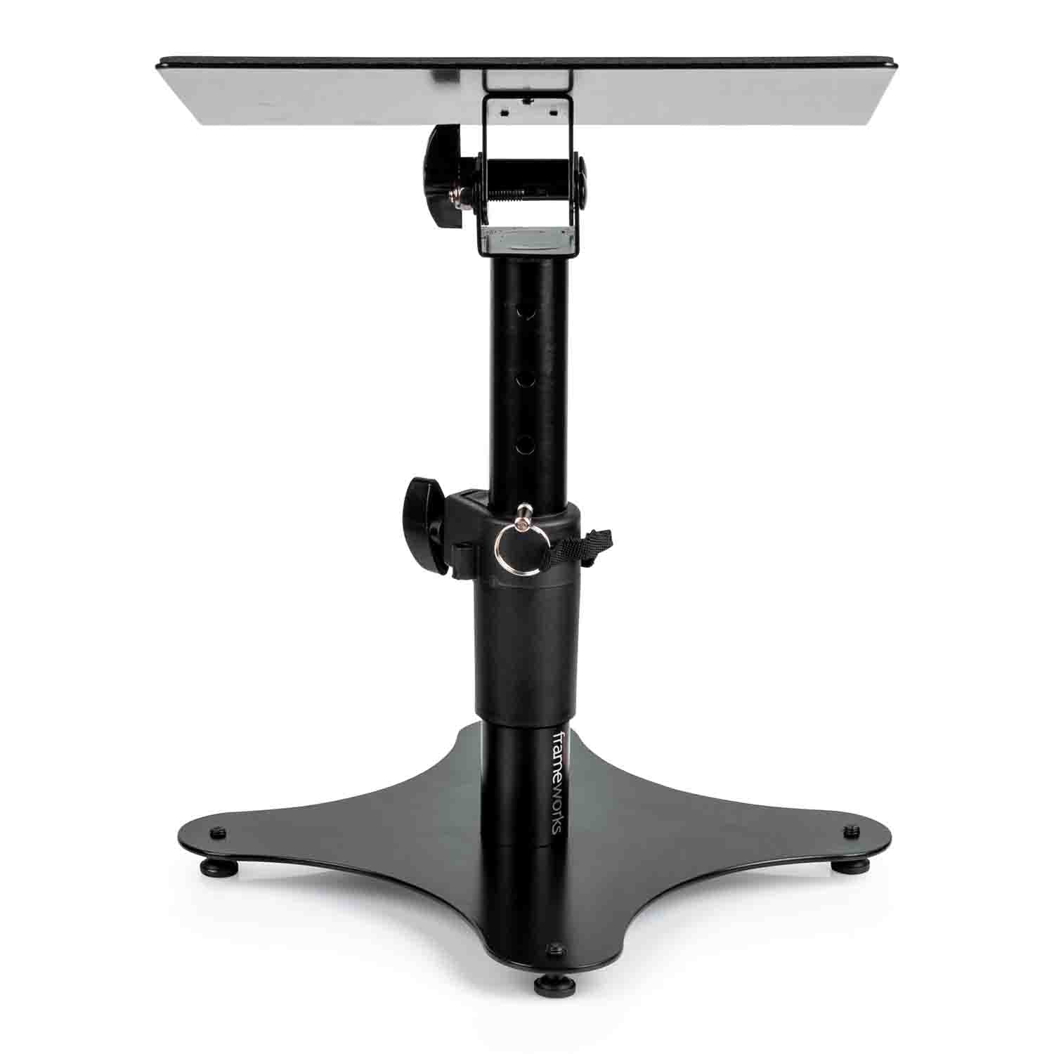 Gator Frameworks GFWLAPTOP2000 Universal Laptop Stand - Desktop Stand with Adjustable Height - Hollywood DJ