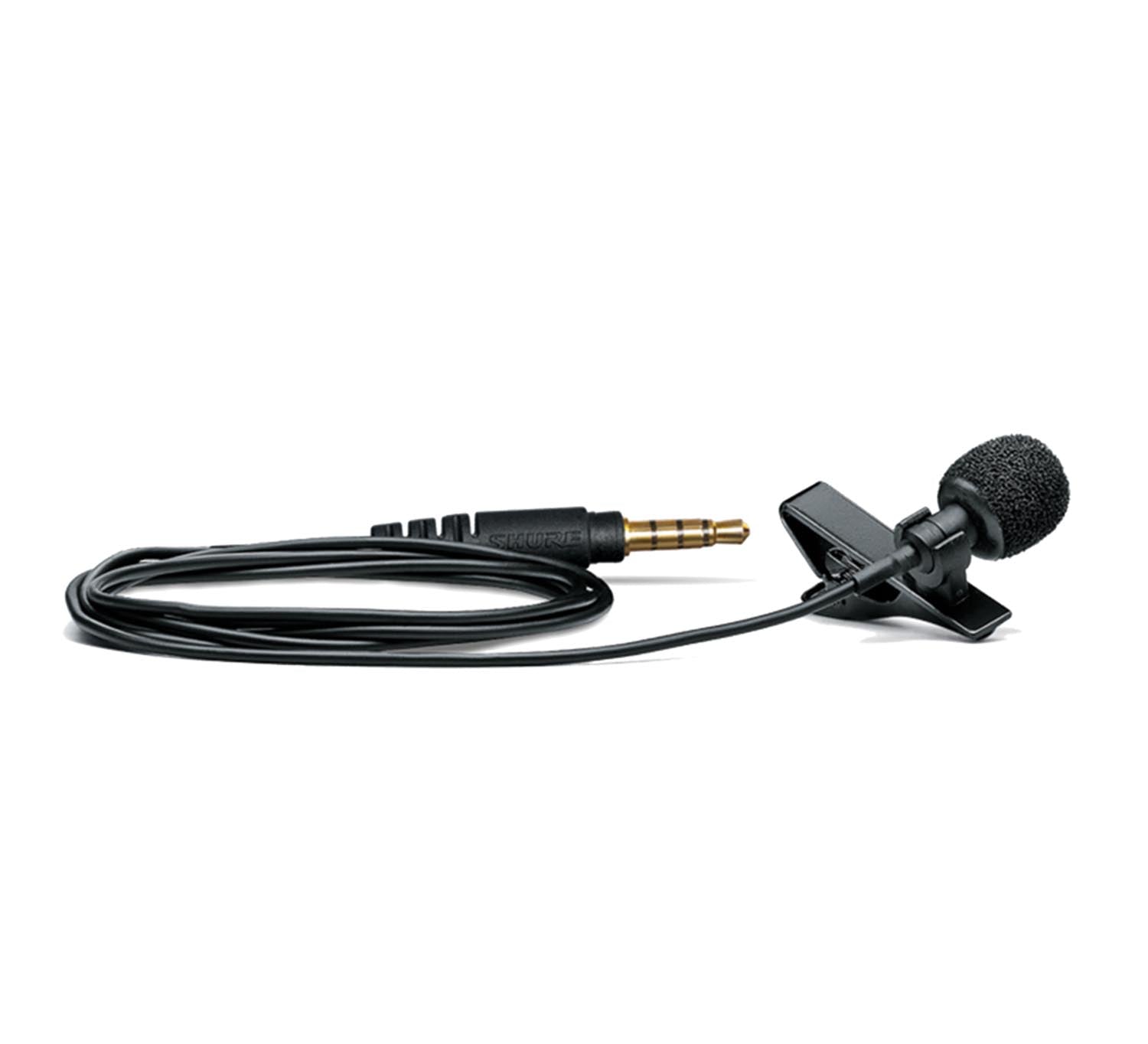 Shure MVL-3.5MM, Lavalier Microphone for Smartphone or Tablet - Hollywood DJ