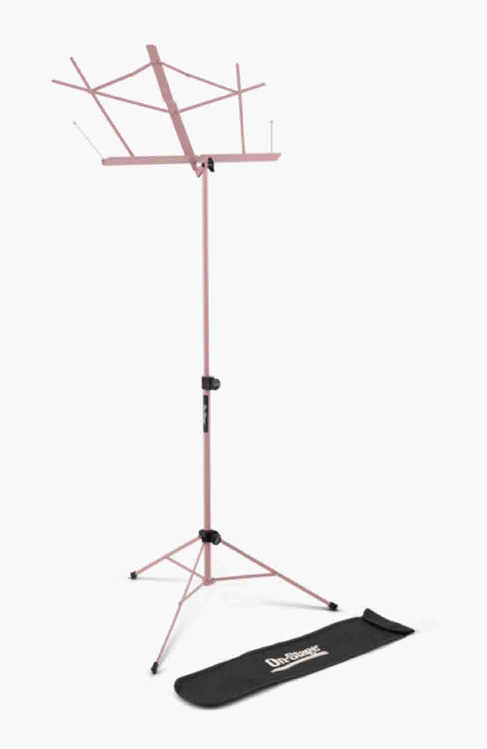 On Stage SM7122PKB Compact Sheet Music Stand with Bag - Hollywood DJ
