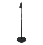 Gator Frameworks GFW-MIC-1000 Standard 10" Round Base Mic Stand - Hollywood DJ