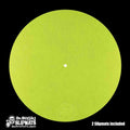 Dr. Suzuki DSS-TBYELL Mix Edition Slipmat Pair (Tennis Ball Yellow) Dr. Suzuki