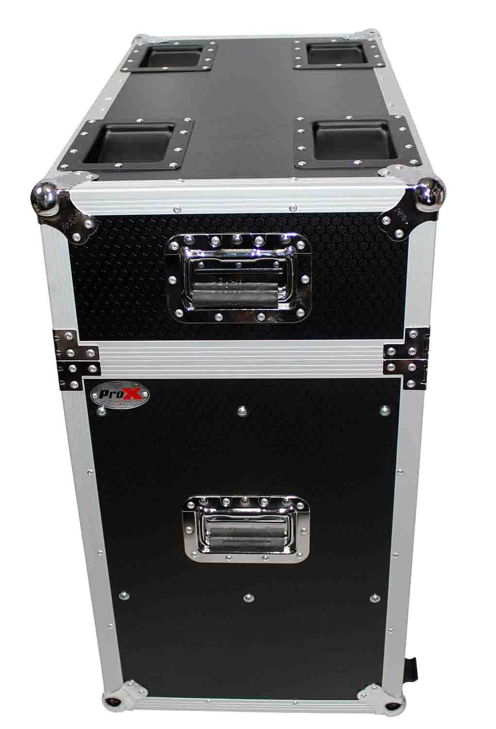 ProX XS-6XBP3030 Flight Road Case Holds 6 Pieces 30" x 30" Aluminum Base Plate - Hollywood DJ
