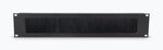 On Stage RPBR2000, 2U Rack Brush Panel - Black On-Stage