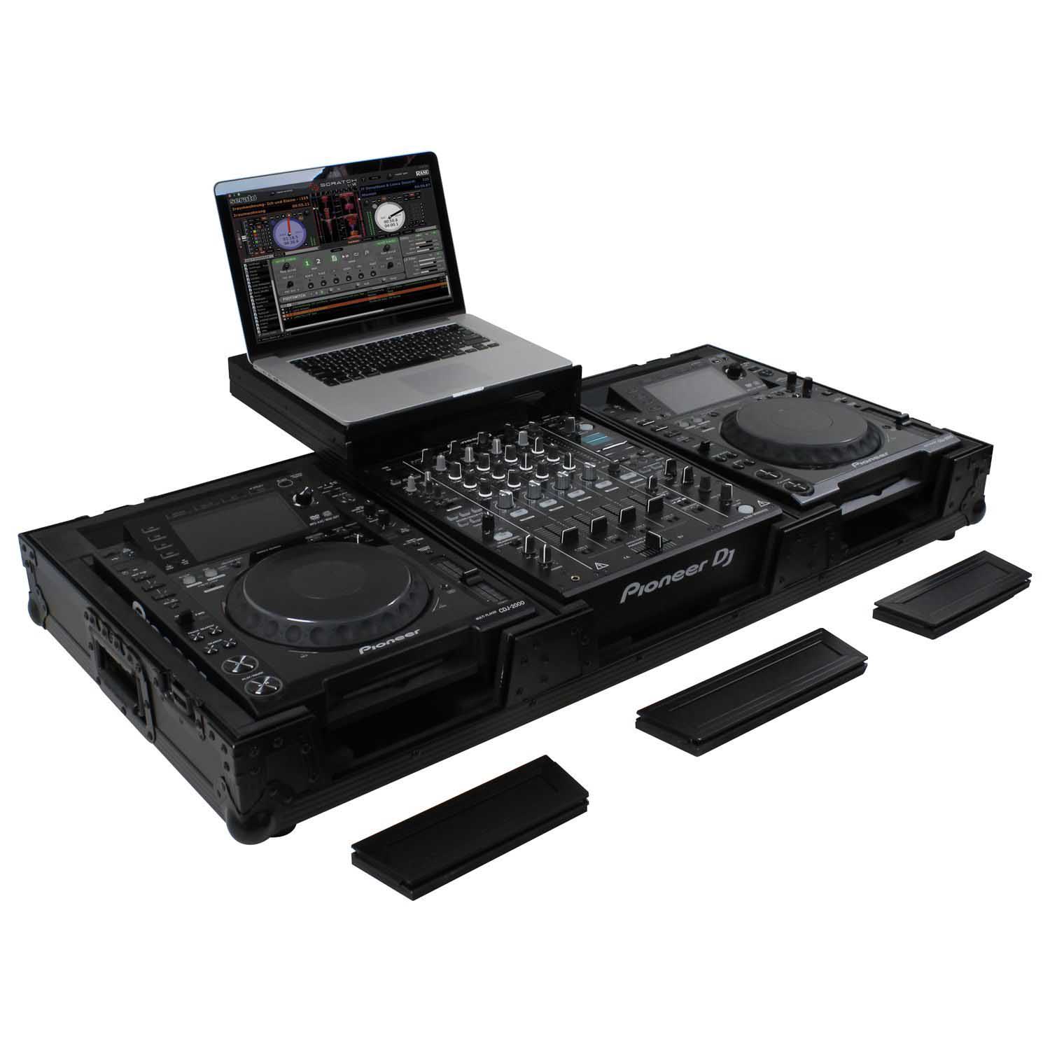 Odyssey FZGSL12CDJWRBL Low Profile Glide Style 10″ Format DJ Mixer - Hollywood DJ