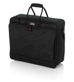 Gator Cases G-MIXERBAG-2118 Nylon DJ Bag for Mixer and DJ Equipment - 21″ X 18″ X 7″ - Hollywood DJ