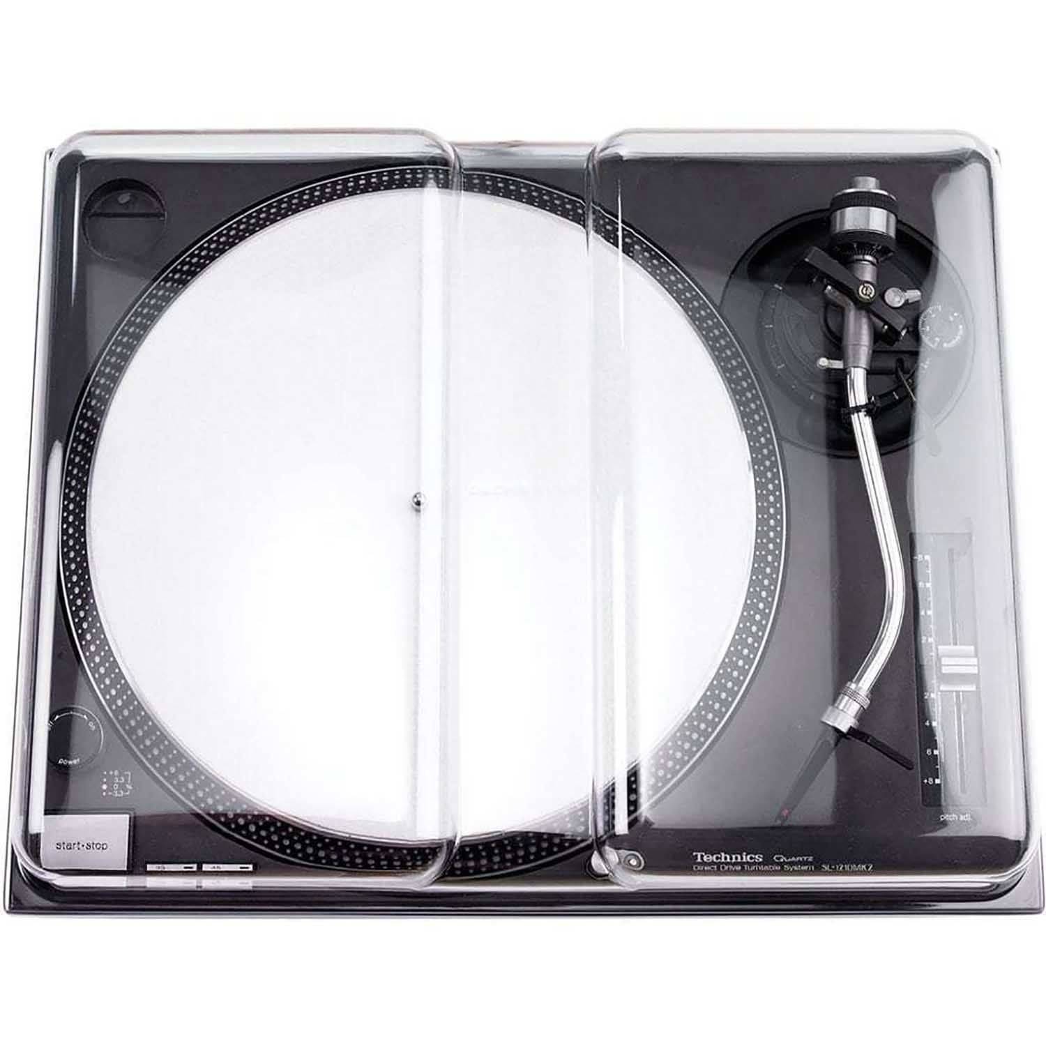 Pioneer DJ PLX-1000 DJ Turntable with Decksaver DS-PC-SL1200 Protection Cover - Bundle - Hollywood DJ