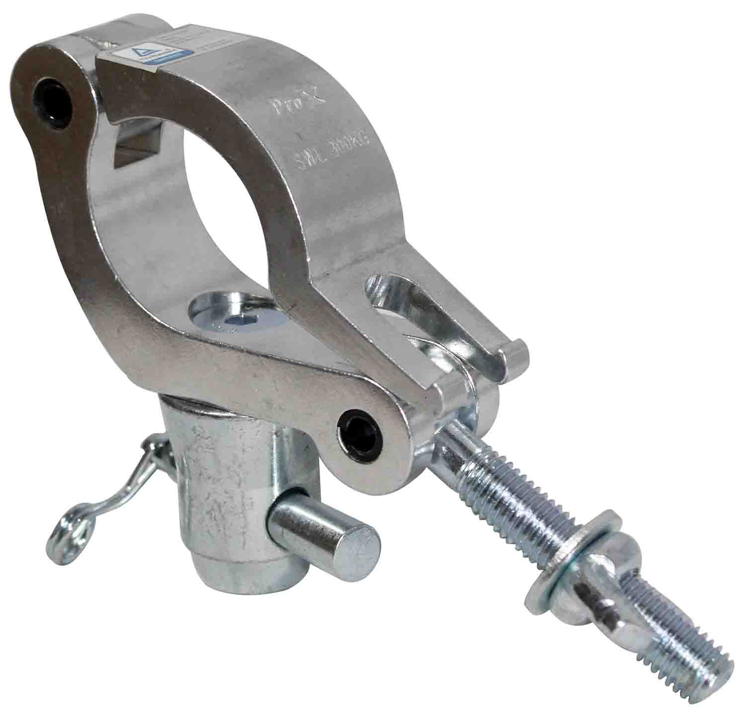 ProX T-C15 Side Entry Clamp with Reversed Elbow & Half Coupler For 2" Tube Trussing - Hollywood DJ