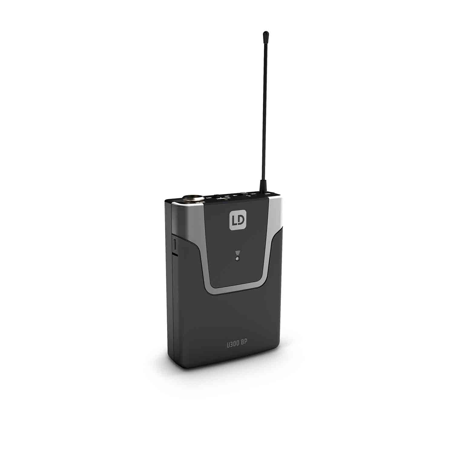 LD Systems U305.1 BPH Wireless Microphone System with Bodypack and Headset (514 – 542 MHz) - Hollywood DJ