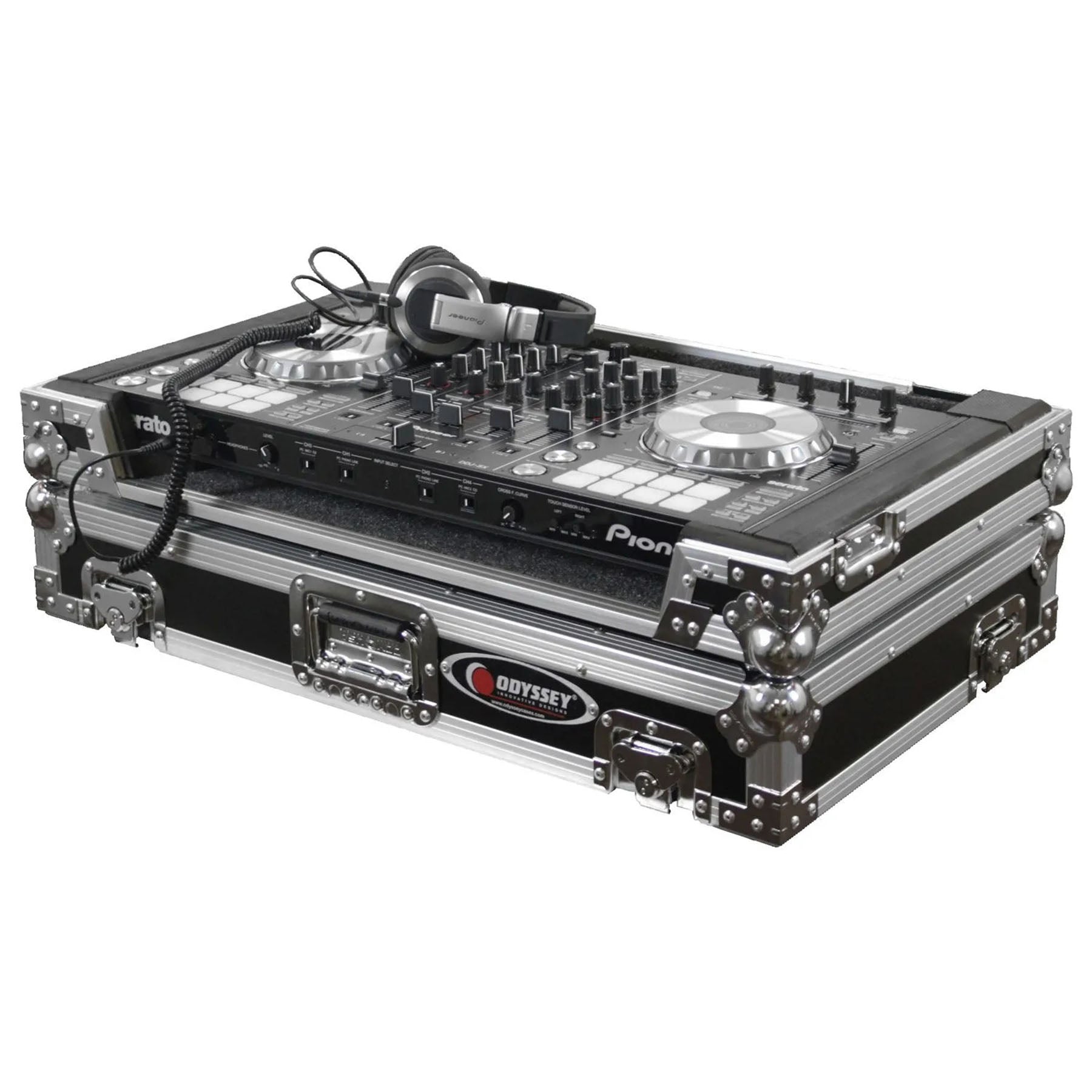 Open Box: Odyssey FZPIDDJSX DJ Flight Case For Pioneer DDJ-RX / SX / SX2 / S1 / T1 Controllers - Hollywood DJ