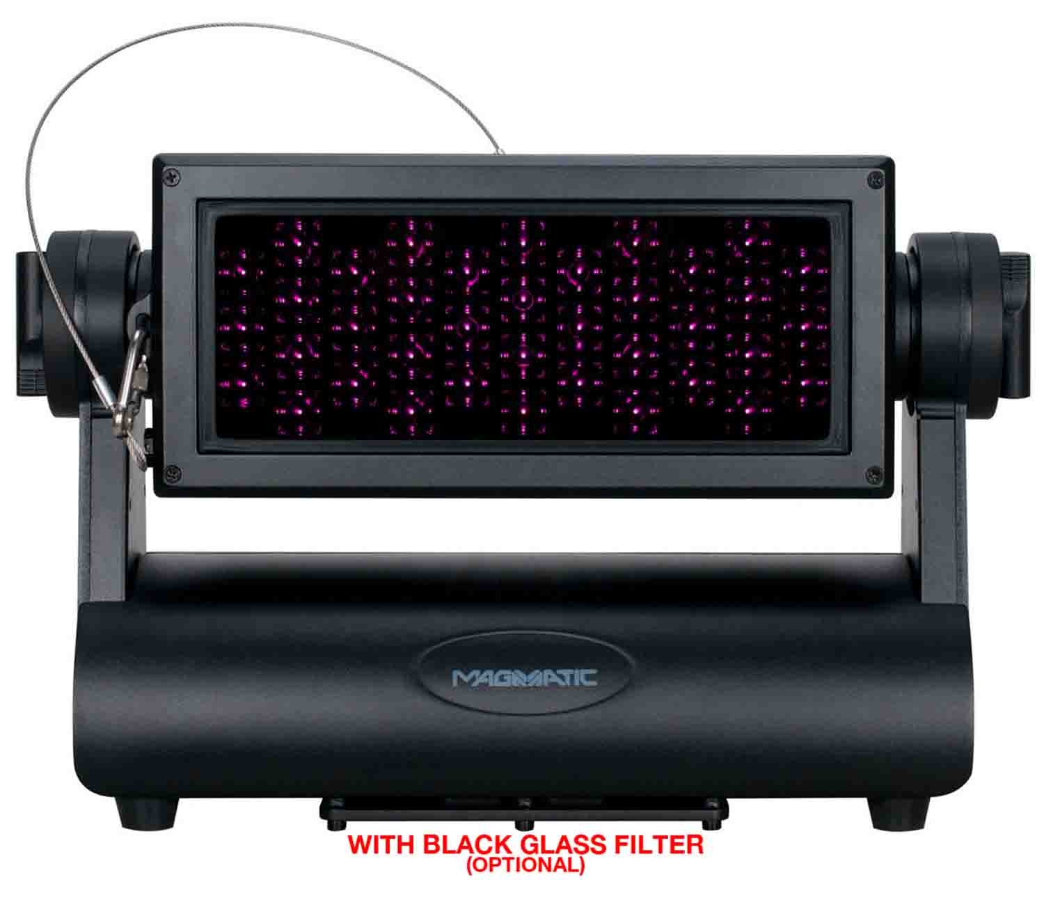 Elation Prisma Wash Black Glass for UV LED Lights - Hollywood DJ