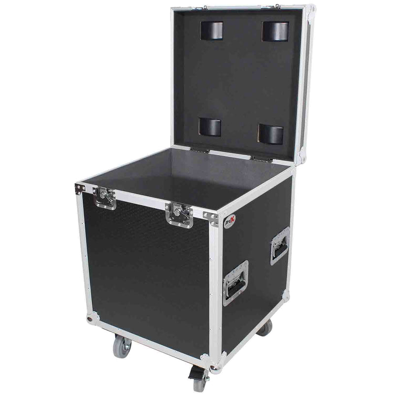 ProX XS-UTL4 Half Trunk Utility Flight Case with Casters 22.5" x 22.5" x 25.00" - Hollywood DJ