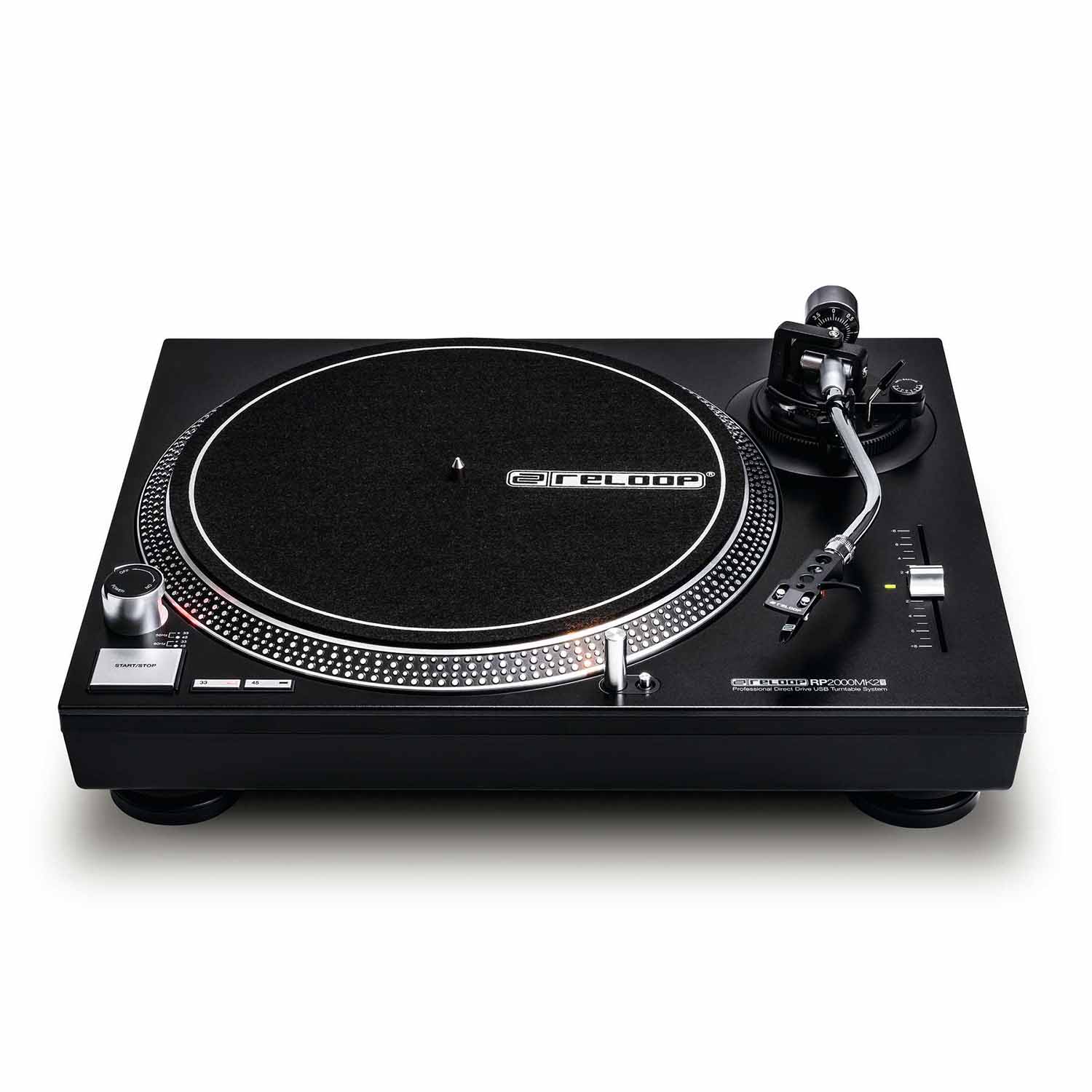 Reloop RP-2000 USB MK2 Professional Direct Drive USB Turntable System - Hollywood DJ