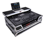 ProX XS-XDJXZ SZ WLT, Flight Case for Pioneer XDJ-XZ and DDJ-SZ2 Digital Controller with Laptop Shelf and Wheels - Hollywood DJ