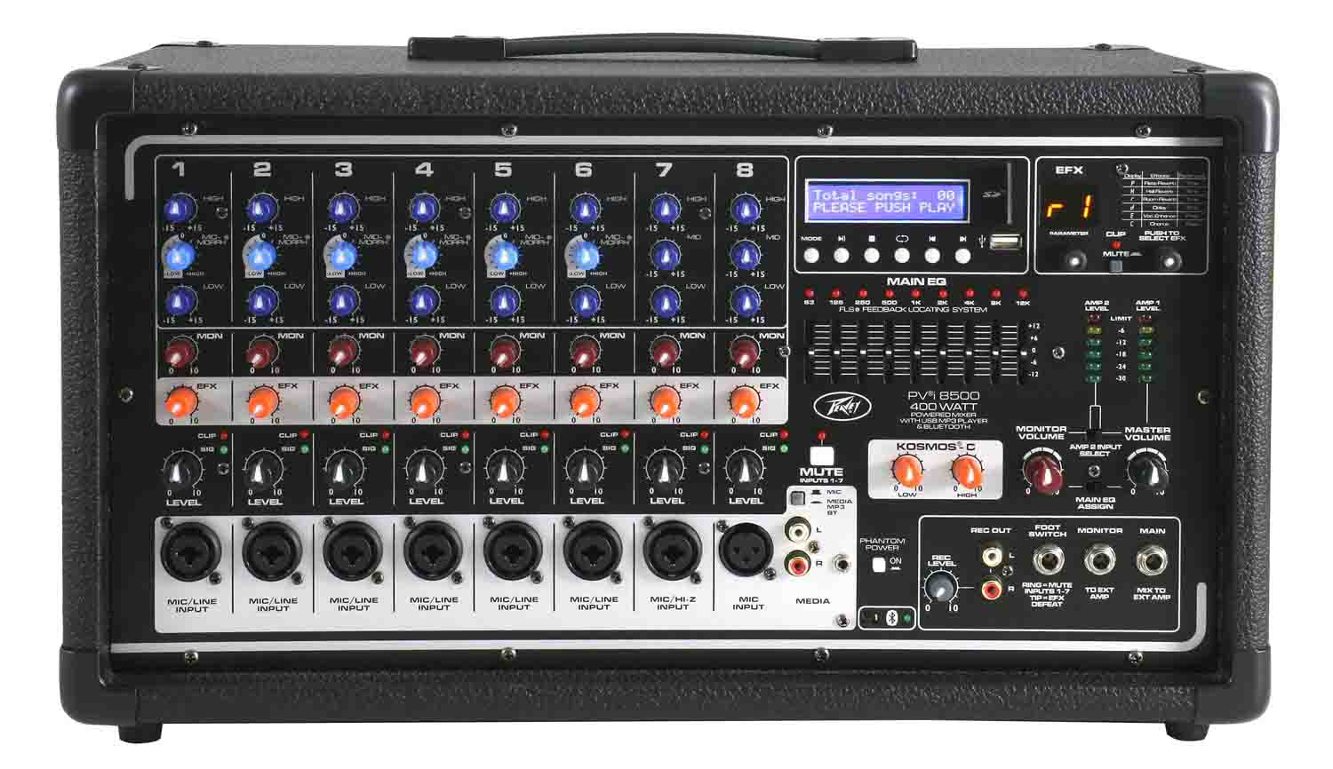 Peavey PVI8500 All In One 8-Channel Powered Mixer - Hollywood DJ