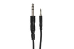 Hosa CMS-105 Stereo Interconnect 3.5 mm TRS to 1/4 in TRS – 5 Feet - Hollywood DJ