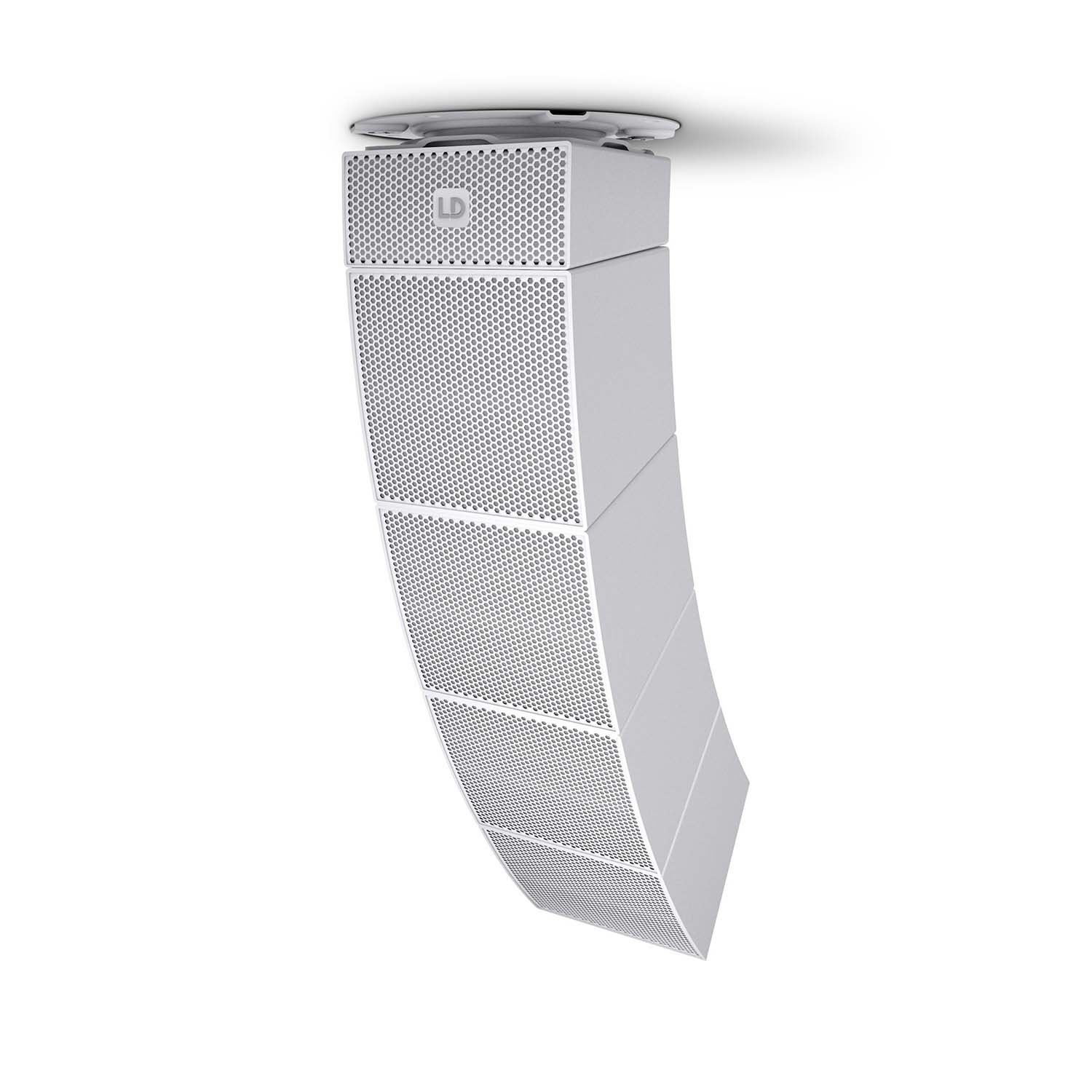 LD Systems CURV500CMBW Ceiling Mounting Bracket For CURV 500 Satellites - White - Hollywood DJ