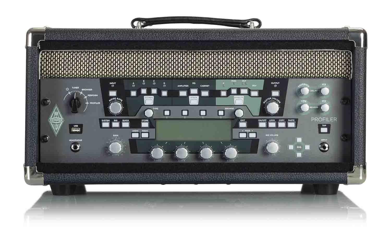 Gator Cases GR-RETRORACK-4BK Vintage Amp Vibe Rack Case - 4U Black - Hollywood DJ
