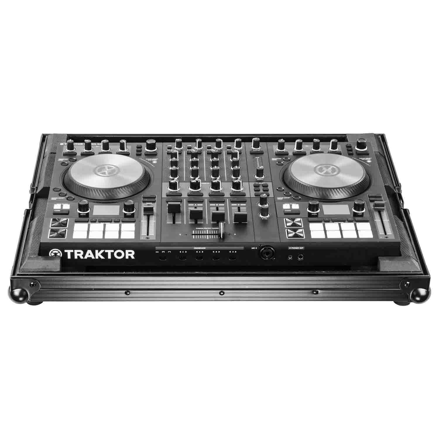 B-Stock: Odyssey FRTKS4MK3BL DJ Case for Low Profile Native Instruments Traktor Kontrol S4 MK3 DJ Controller - Black Odyssey