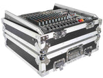 ProX XS-19MIXLT 10U Top Mount 19" Slanted Mixer Case - Hollywood DJ