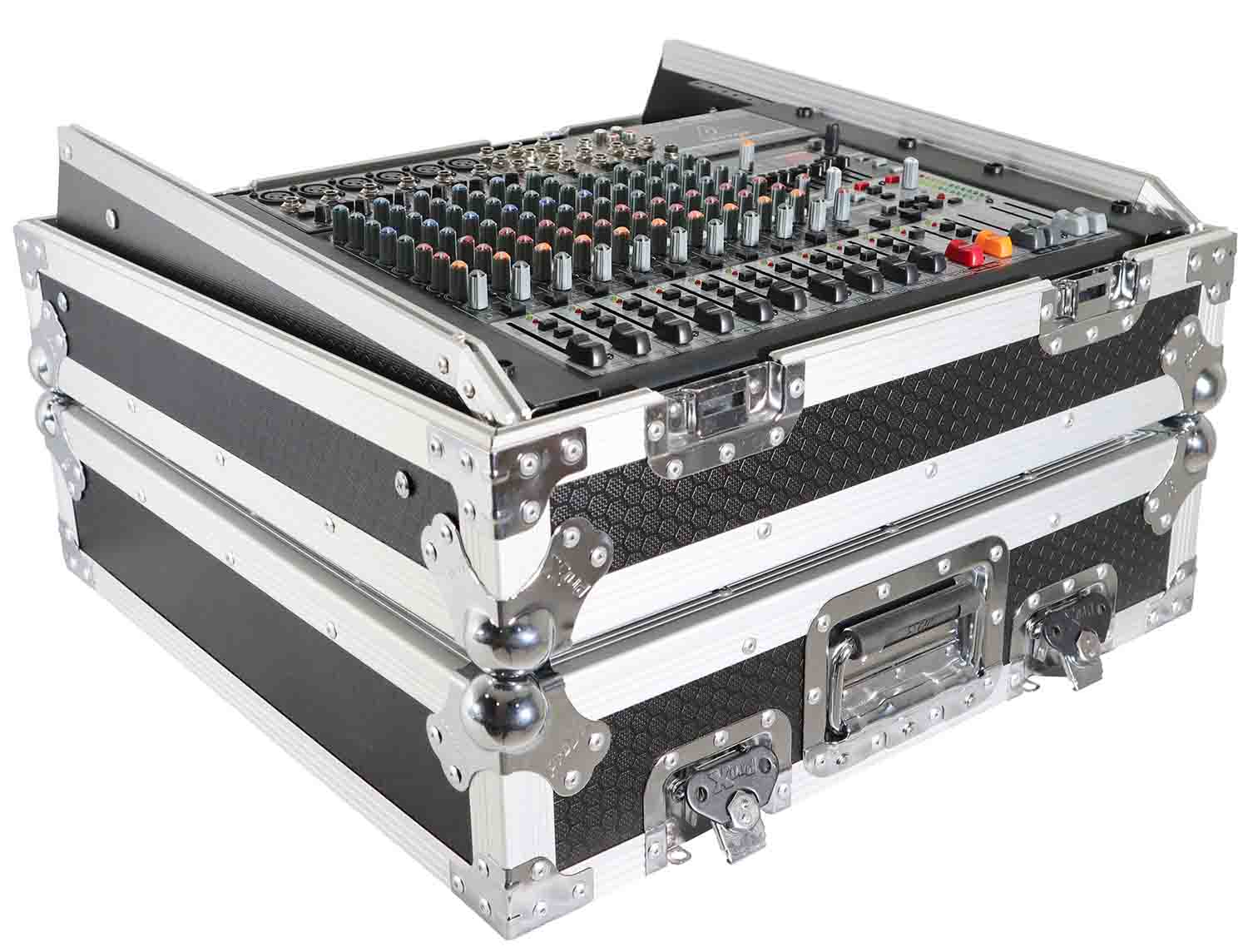 ProX XS-19MIXLT 10U Top Mount 19" Slanted Mixer Case - Hollywood DJ