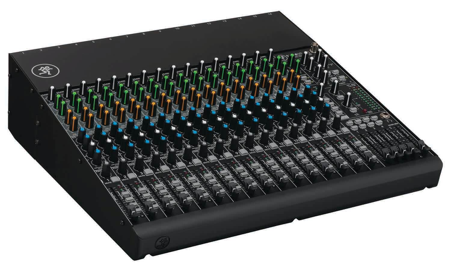 Mackie 1604VLZ4 16-Channel 4-Bus Compact Mixer - Hollywood DJ