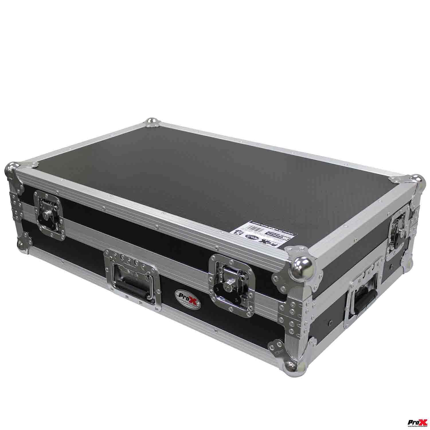 ProX XS-XDJXZ WLT, Flight Case for Pioneer XDJ-XZ Standalone DJ System with Sliding Laptop Shelf and Wheels - Hollywood DJ