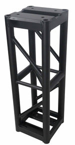 ProX XT-BT1203 BLK, 3mm Wall BoltX Black Bolted 12 Inch Professional Box Truss Segment - 3 Feet - Hollywood DJ