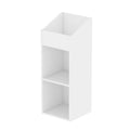 Glorious Record Rack 330 with 2-Piece Layout - White - Hollywood DJ