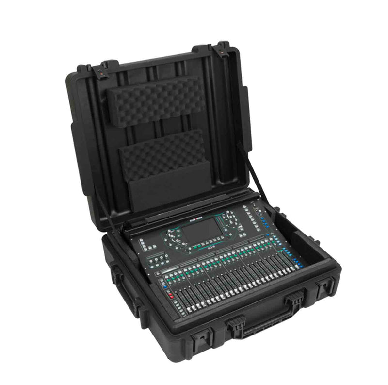 SKB Cases 1R2723-8BW Roto Molded 24 Channel Mixer Case - Hollywood DJ