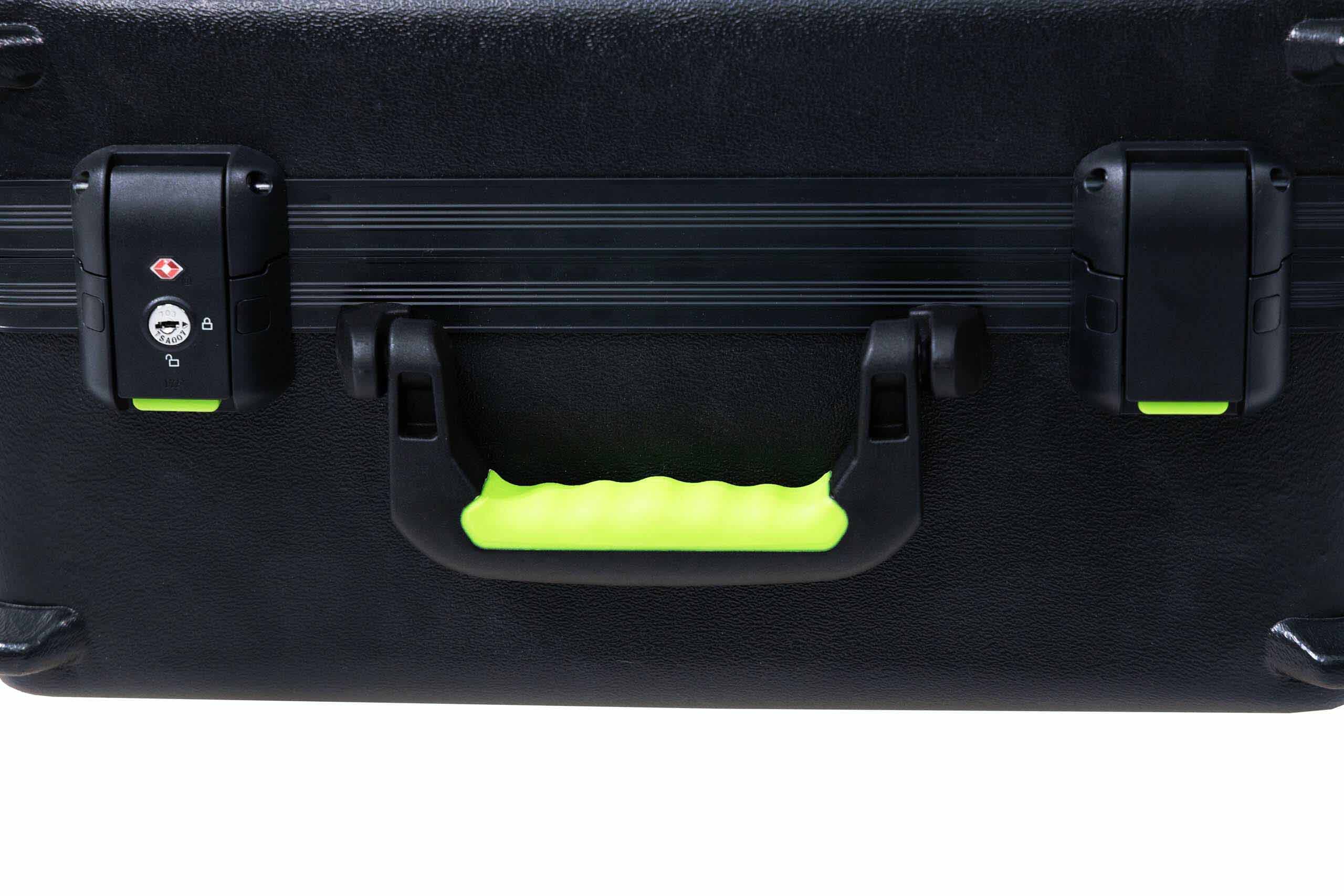 Shure MICCASE15 Plastic Case with TSA-Accepted Latches for 15 Wired Microphones - Hollywood DJ