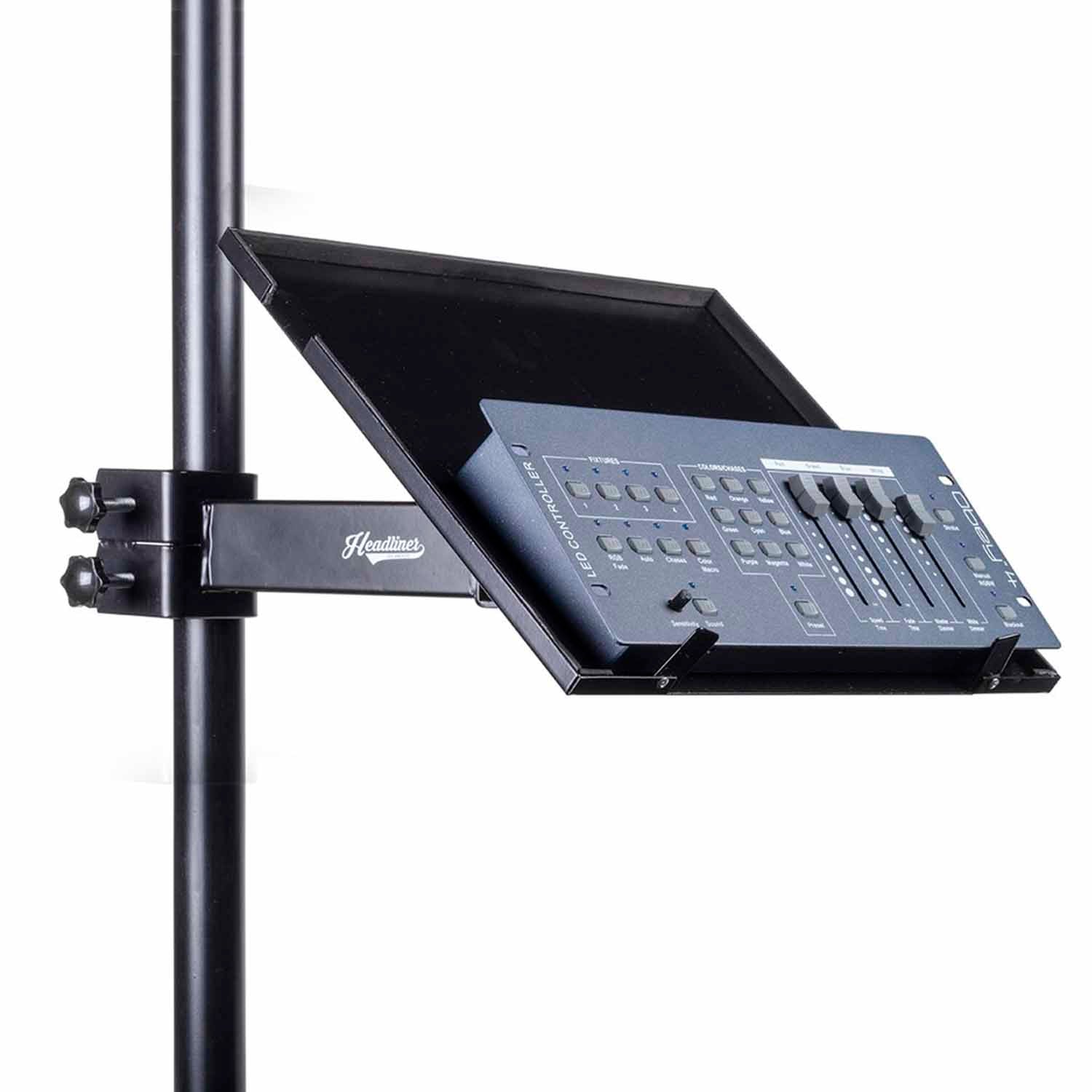 B-Stock: Headliner HL31000, Accessory Tray For Mic Stands, Speakers Stands and Lighting Bars Mount - Hollywood DJ