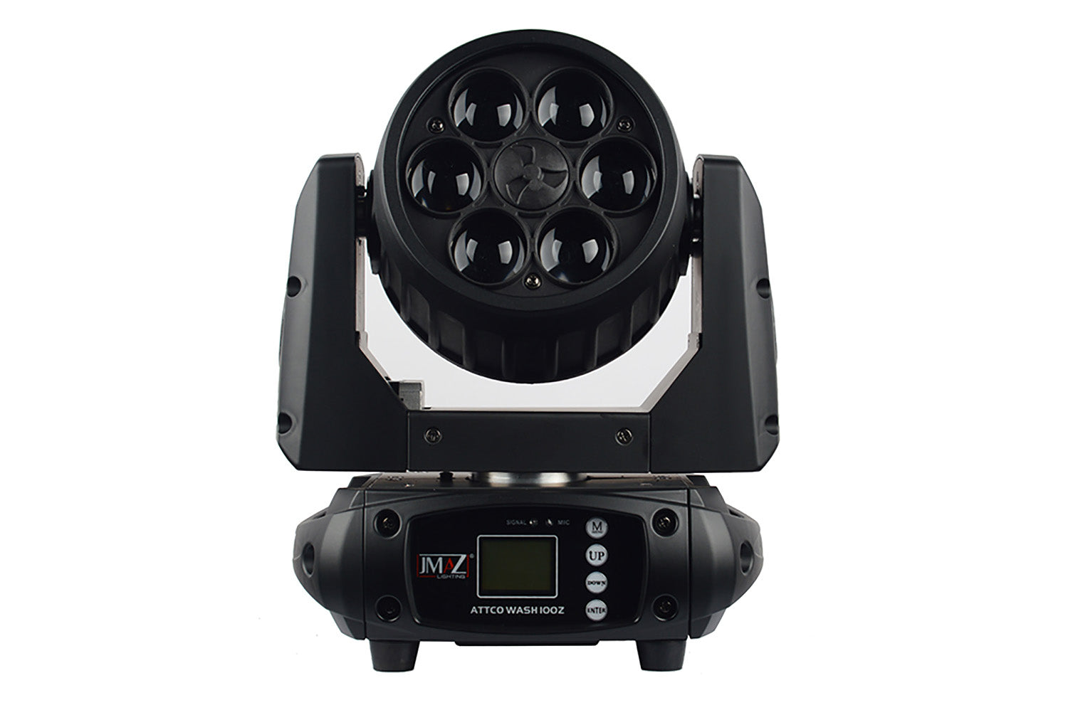 JMAZ JZ3007 ATTCO Wash 100Z LED Moving Head Wash with Zoom (6°-60°) and 6 Quad (RGBW) - Hollywood DJ