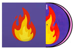 Serato SCV-PS-EMJ-2 Emoji Series #2 Flame/Record, 12" Control Vinyl for Serato DJ - Pair - Hollywood DJ