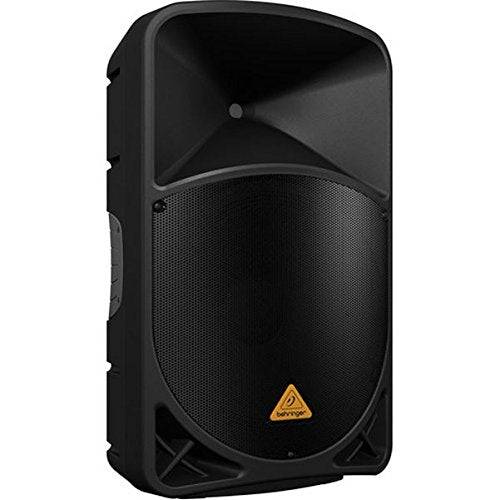 Behringer B115MP3 2-Way PA Speaker System w/MP3 Player, Wireless Option/Integrated Mixer - Hollywood DJ