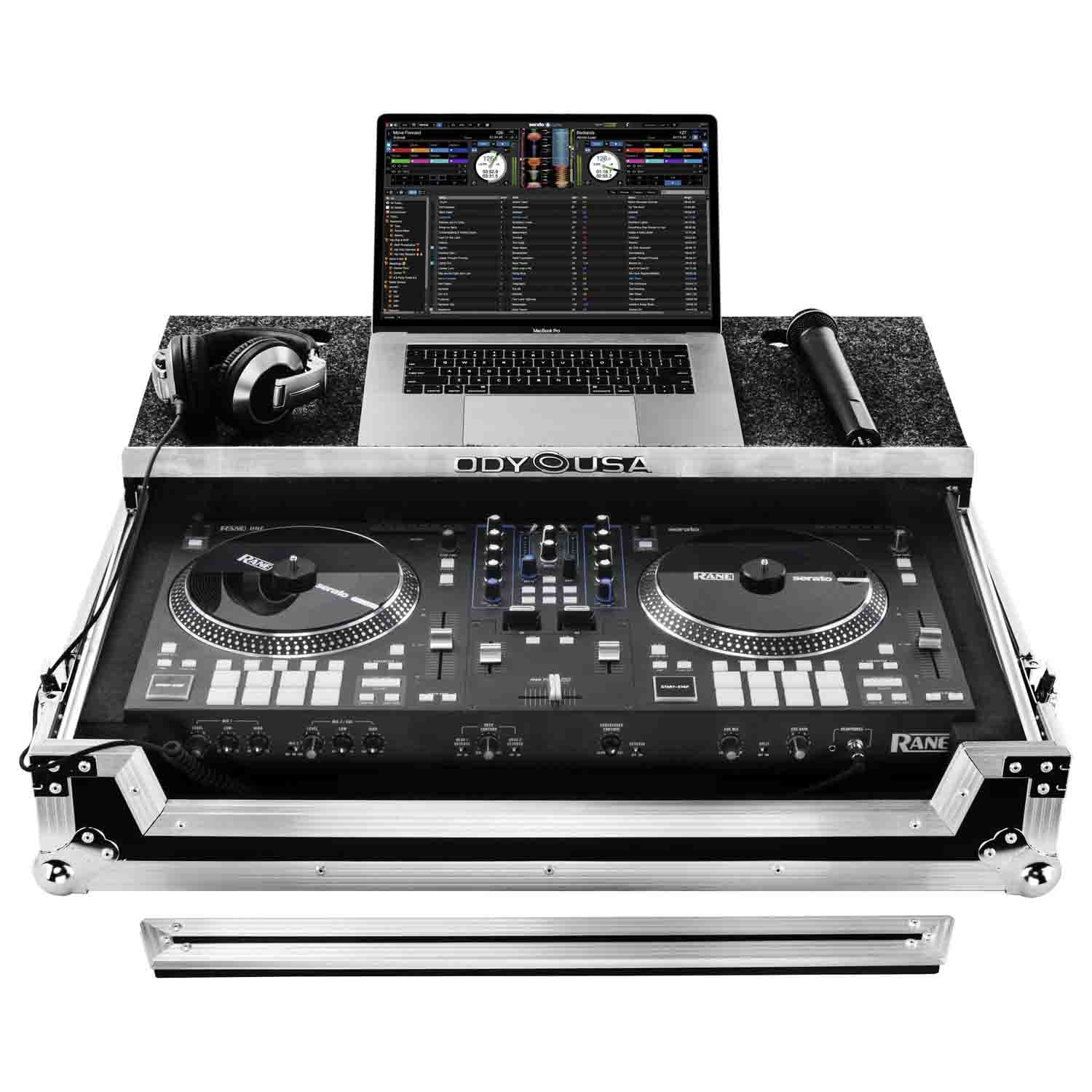 Odyssey FZGSRANEONEW DJ Flight Case for Rane One with Patented Glide Platform - Hollywood DJ