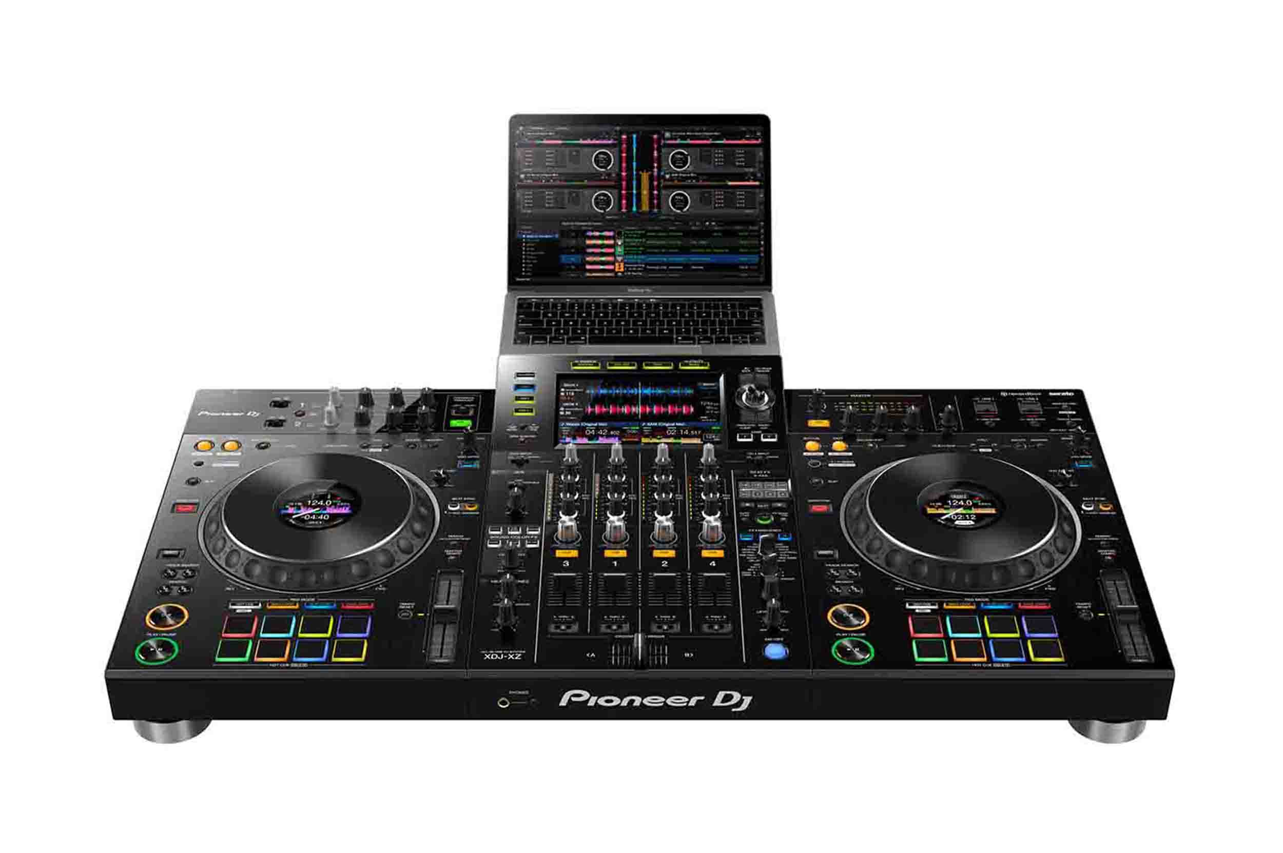Pioneer DJ XDJ-XZ, All-In-One DJ Controller System Package with ProX Bag - Hollywood DJ