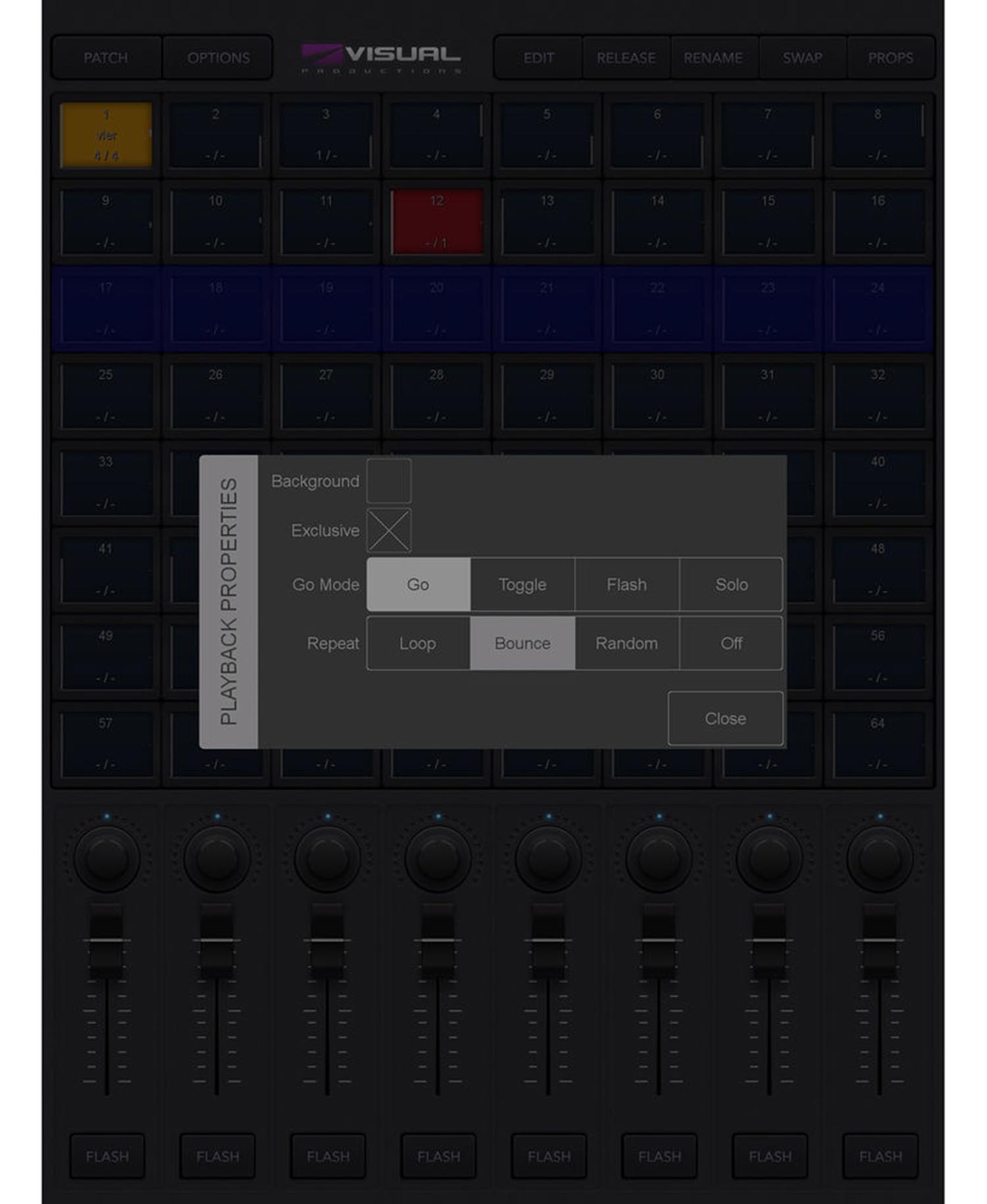 Visual Productions Cuety LPU-2 Lighting Control App with Interface - Hollywood DJ