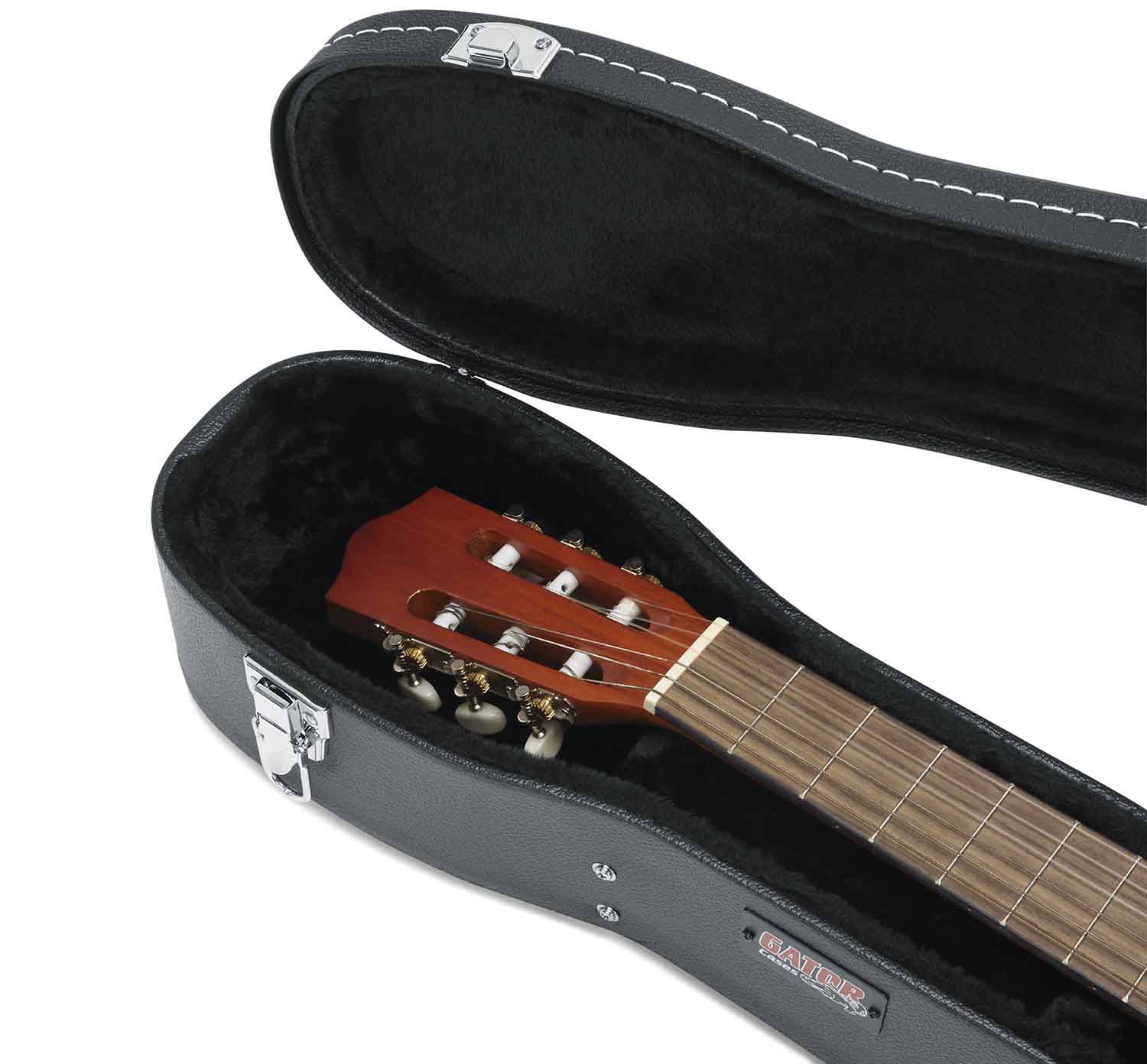 Gator Cases GW-CLASSIC Deluxe Wood Case for Classical Guitars - Hollywood DJ