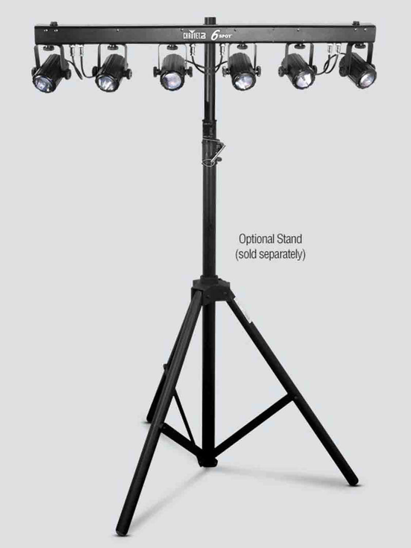 B-Stock: Chauvet DJ 6SPOT 6 x 3W RGB LED Spot Lighting System - Hollywood DJ