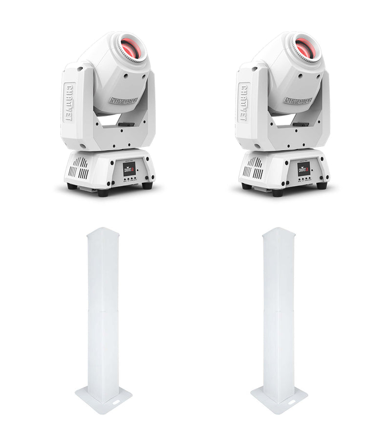 Chauvet DJ Intimidator Spot 260X 75W LED Moving Head Package with Lighting Stand - Hollywood DJ