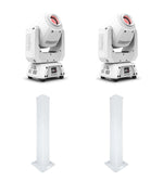 Chauvet DJ Intimidator Spot 260X 75W LED Moving Head Package with Lighting Stand - Hollywood DJ